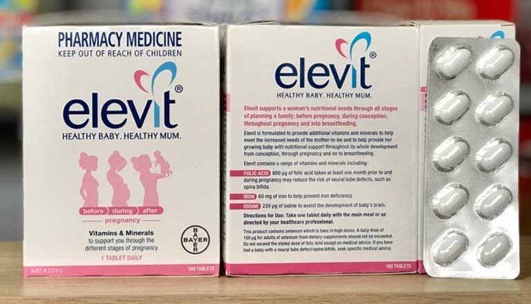 Công dụng của thuốc Elevit của Úc với mẹ bầu