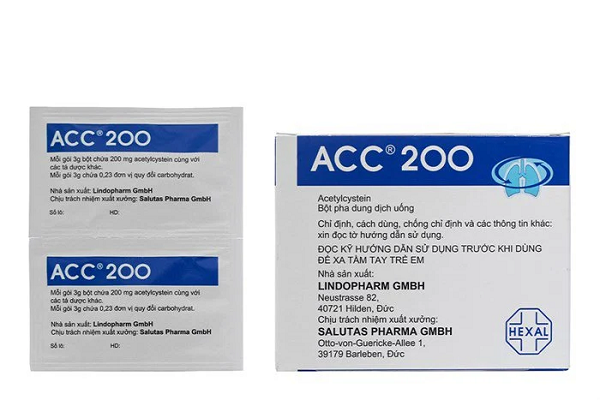Tác dụng của thuốc ACC 200 là gì? Thuốc ACC 200 có phải kháng sinh?